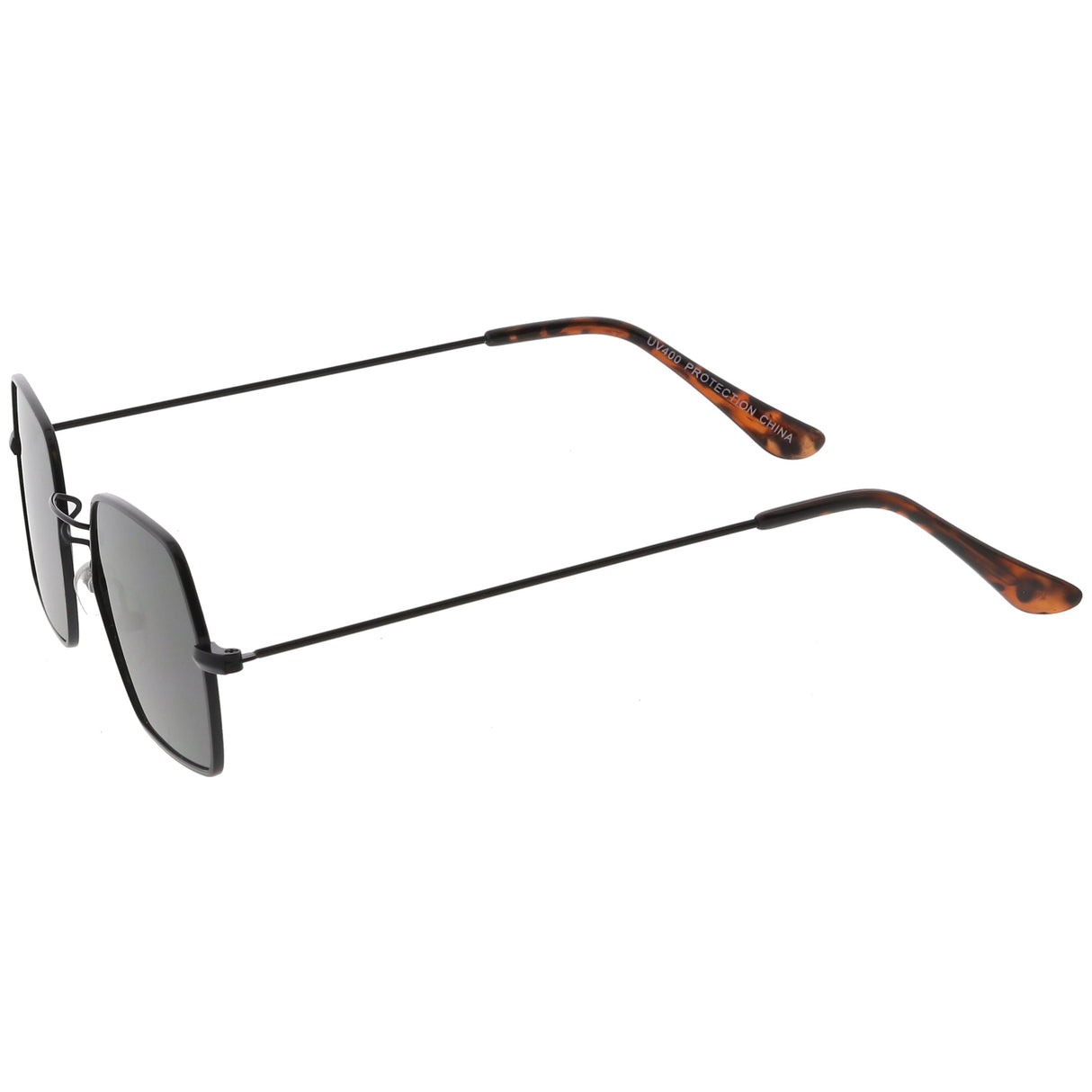 Ultra Slim Metal Hexagon Geometric Sunglasses C633 from zeroUV