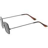 Ultra Slim Metal Hexagon Geometric Sunglasses C633 from zeroUV