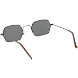 Ultra Slim Metal Hexagon Geometric Sunglasses C633 from zeroUV