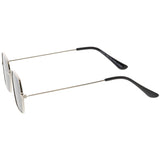 Ultra Slim Metal Hexagon Geometric Sunglasses C633 from zeroUV