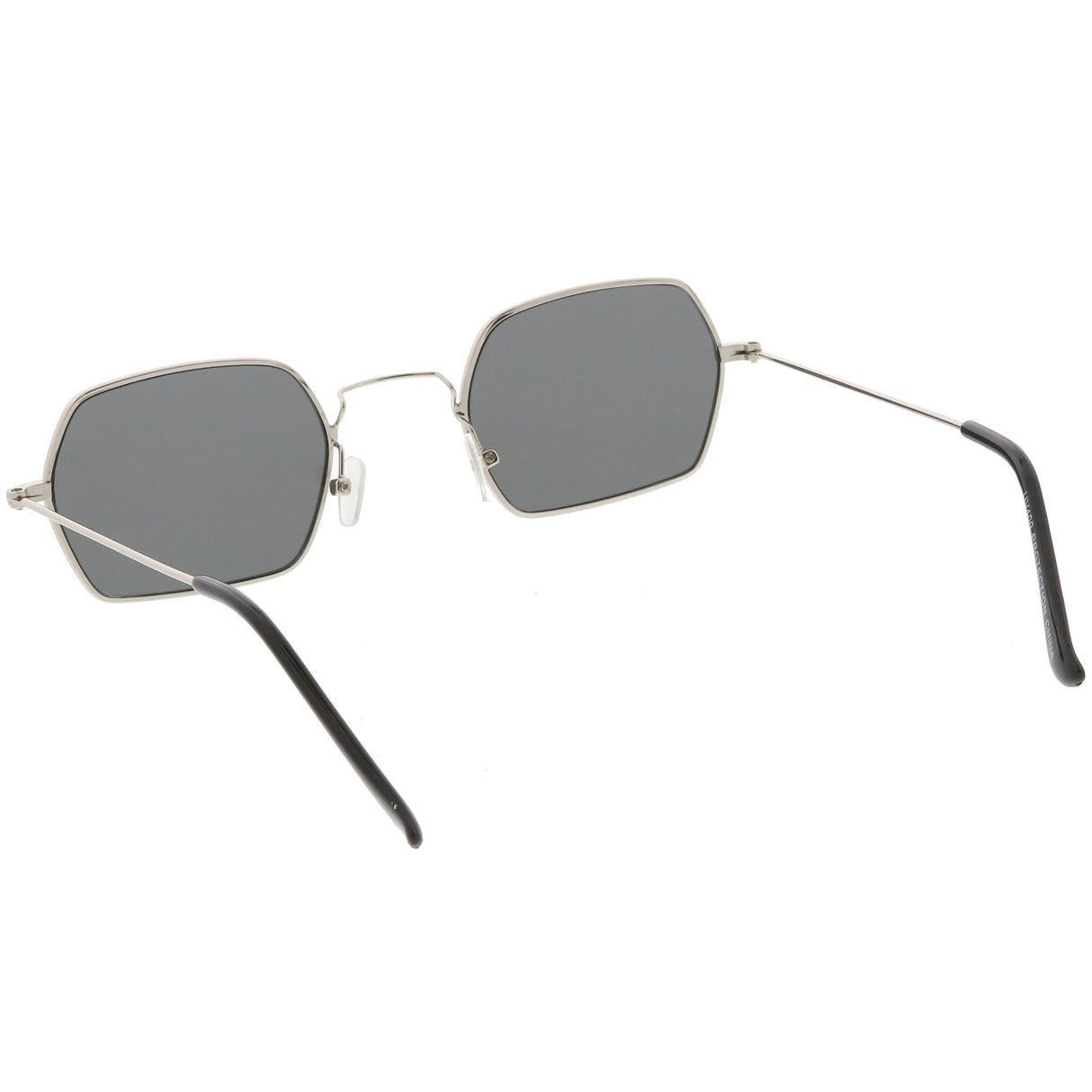 Ultra Slim Metal Hexagon Geometric Sunglasses C633 from zeroUV