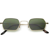 Ultra Slim Metal Hexagon Geometric Sunglasses C633 from zeroUV