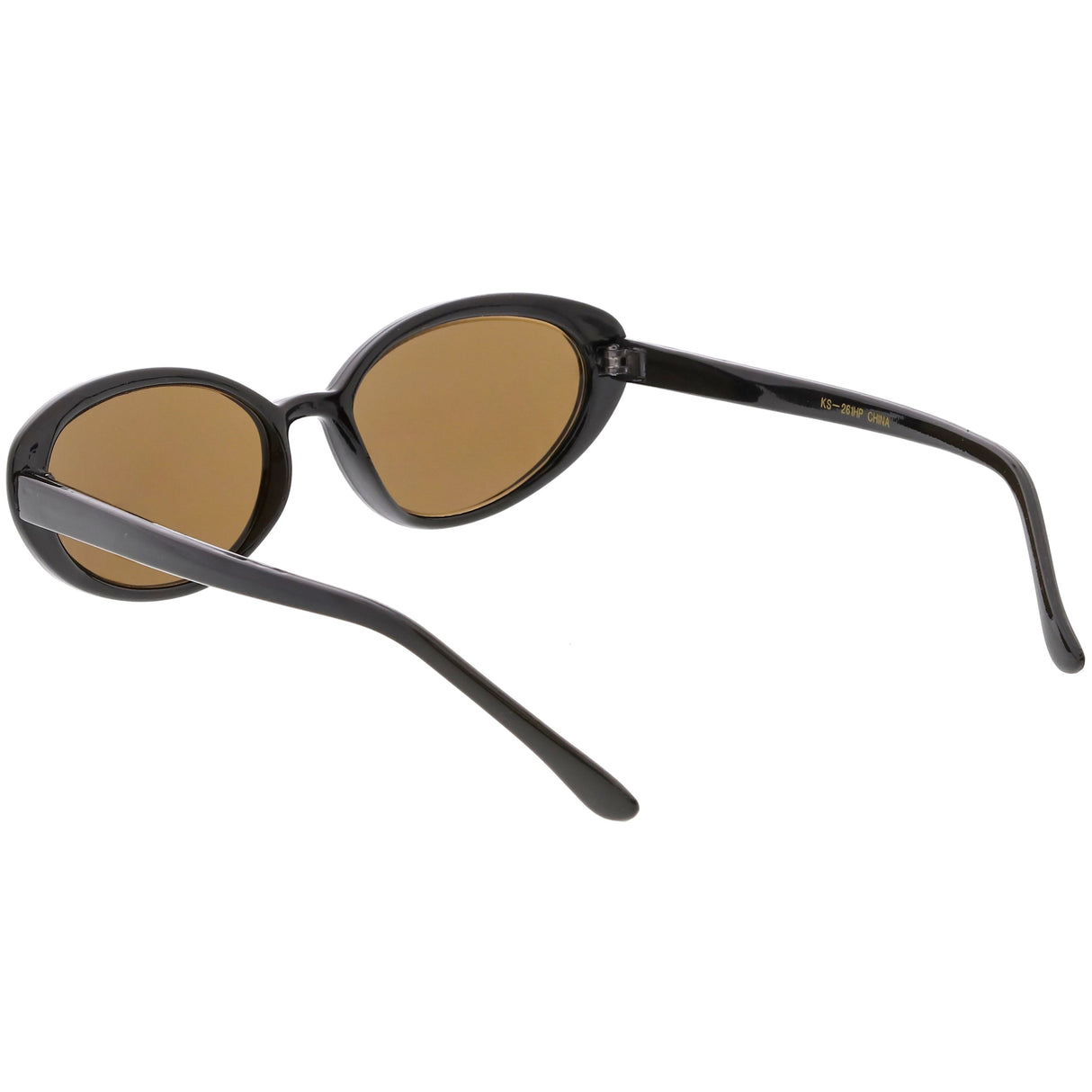 Women's Retro True Vintage Round Oval Mirrored Lens Sunglasses C654 from zeroUV