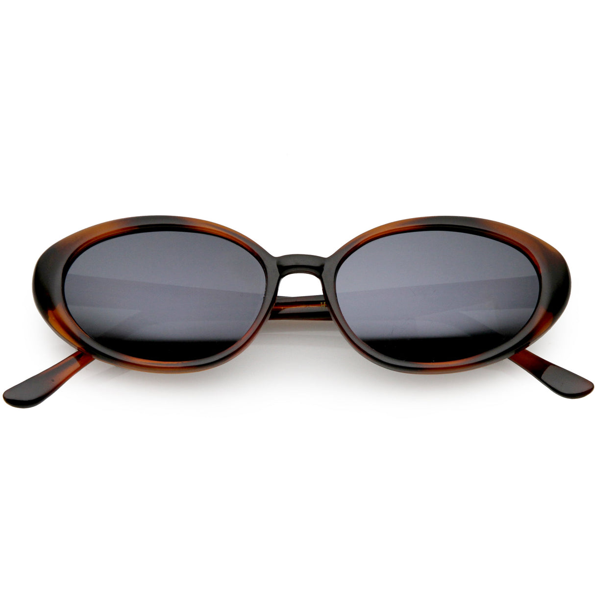 Women's Retro True Vintage Round Oval Mirrored Lens Sunglasses C654 from zeroUV