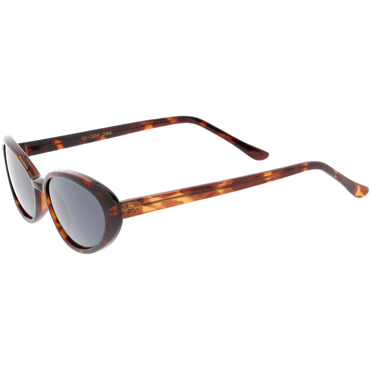 Women's Retro True Vintage Round Oval Mirrored Lens Sunglasses C654 from zeroUV