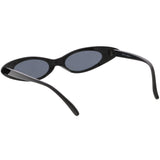 Women's Retro 90's Thin Color Tone Cat Eye Sunglasses C662 from zeroUV