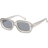 Artistic Retro Modern Deep Rectangle Block Flat Lens Sunglasses C673 from zeroUV