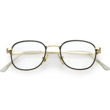 True Vintage Dapper Square Clear Lens Glasses C718 from zeroUV