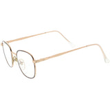 True Vintage Dapper Square Clear Lens Glasses C718 from zeroUV