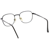 True Vintage Dapper Square Clear Lens Glasses C718 from zeroUV