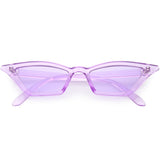 Women's Colorful Translucent Color Tone Lens Cat Eye Sunglasses C735 from zeroUV