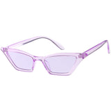 Women's Colorful Translucent Color Tone Lens Cat Eye Sunglasses C735 from zeroUV