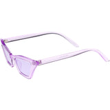 Women's Colorful Translucent Color Tone Lens Cat Eye Sunglasses C735 from zeroUV