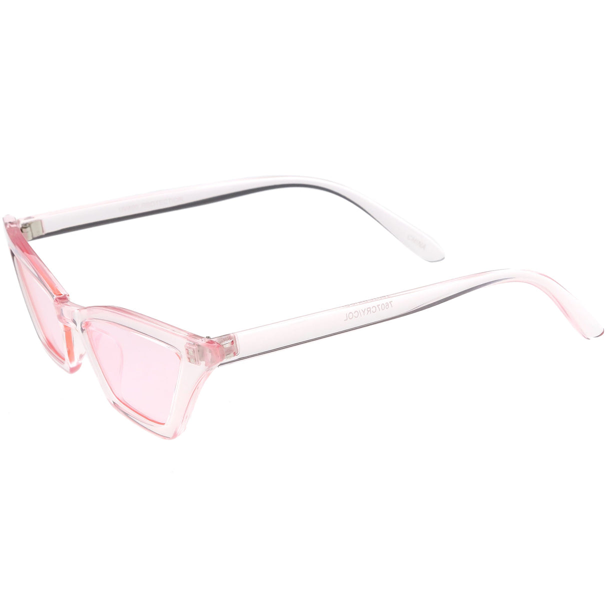 Women's Colorful Translucent Color Tone Lens Cat Eye Sunglasses C735 from zeroUV