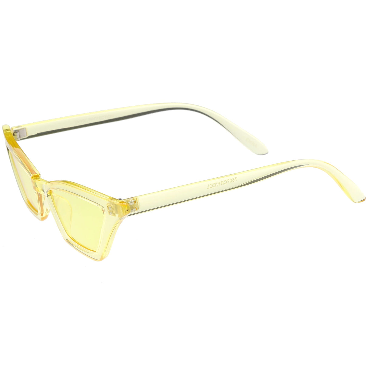 Women's Colorful Translucent Color Tone Lens Cat Eye Sunglasses C735 from zeroUV