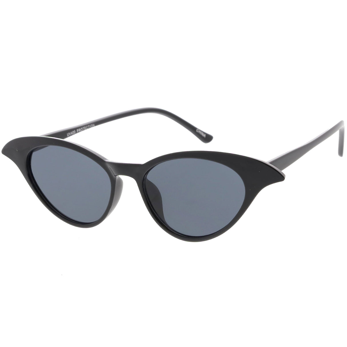 Women's Retro Low Pointed Cat Eye Sunglasses C737 from zeroUV