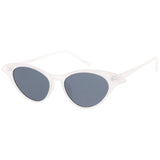 Women's Retro Low Pointed Cat Eye Sunglasses C737 from zeroUV