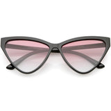 Women's Oversize High Tipped Color Tone Cat Eye Sunglasses C739 from zeroUV