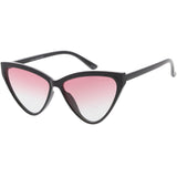 Women's Oversize High Tipped Color Tone Cat Eye Sunglasses C739 from zeroUV