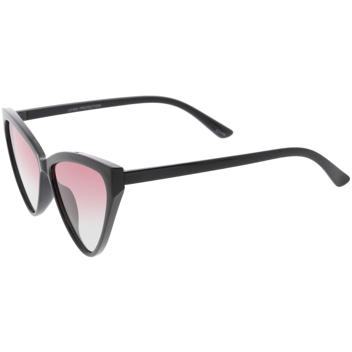 Women's Oversize High Tipped Color Tone Cat Eye Sunglasses C739 from zeroUV