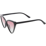 Women's Oversize High Tipped Color Tone Cat Eye Sunglasses C739 from zeroUV