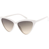 Women's Oversize High Tipped Color Tone Cat Eye Sunglasses C739 from zeroUV