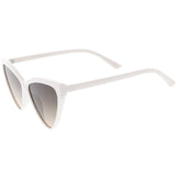 Women's Oversize High Tipped Color Tone Cat Eye Sunglasses C739 from zeroUV