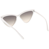 Women's Oversize High Tipped Color Tone Cat Eye Sunglasses C739 from zeroUV