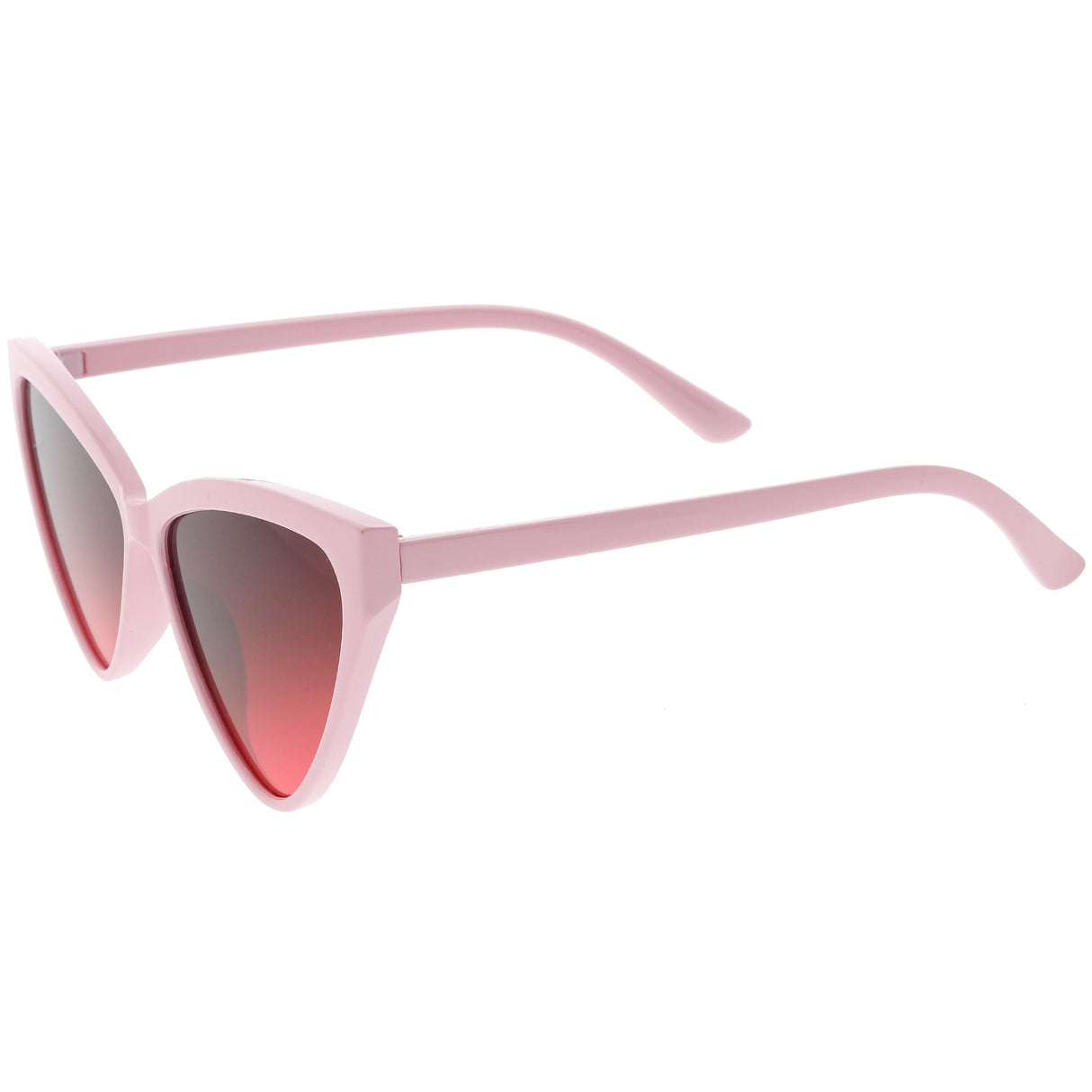 Women's Oversize High Tipped Color Tone Cat Eye Sunglasses C739 from zeroUV