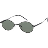 Classic Retro Unisex Metal Oval Dapper Sunglasses C741 from zeroUV