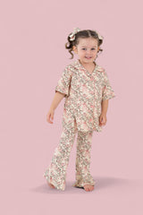 VICTORIAN BLOOM DREAM GIRL'S FLARE SET from DREAM BIG LITTLE CO