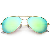 Classic Metal Colored Mirror Lens Aviator Sunglasses C775 from zeroUV