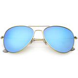 Classic Metal Colored Mirror Lens Aviator Sunglasses C775 from zeroUV