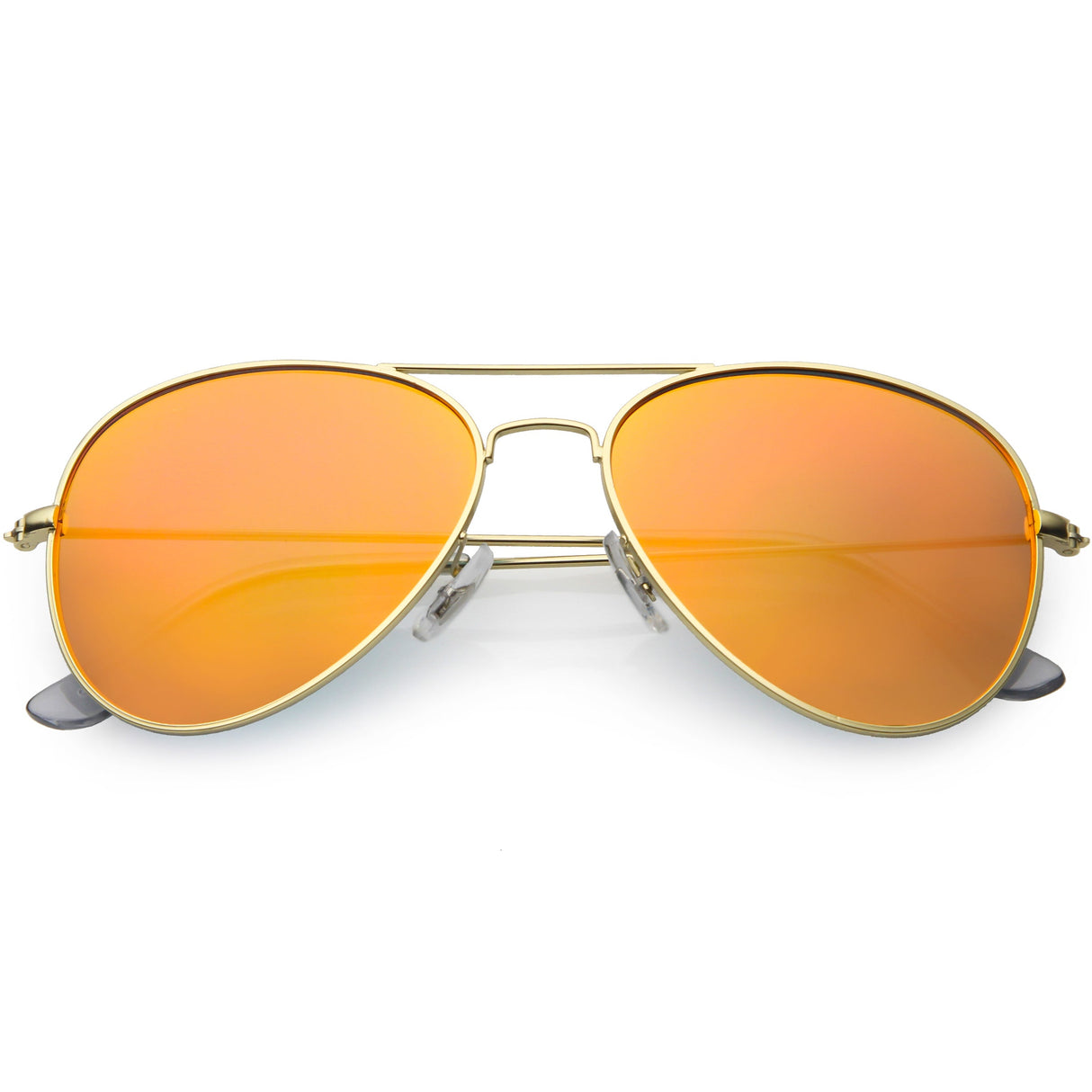 Classic Metal Colored Mirror Lens Aviator Sunglasses C775 from zeroUV