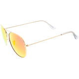 Classic Metal Colored Mirror Lens Aviator Sunglasses C775 from zeroUV
