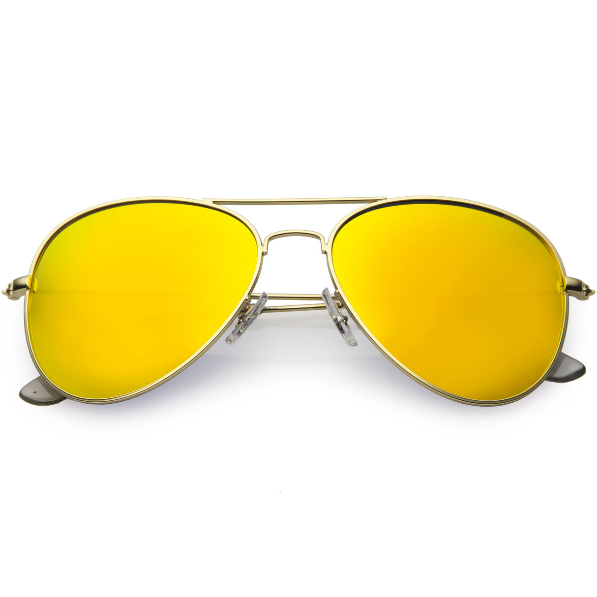 Classic Metal Colored Mirror Lens Aviator Sunglasses C775 from zeroUV