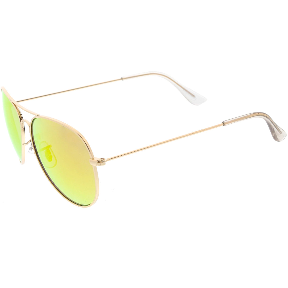 Classic Metal Colored Mirror Lens Aviator Sunglasses C775 from zeroUV