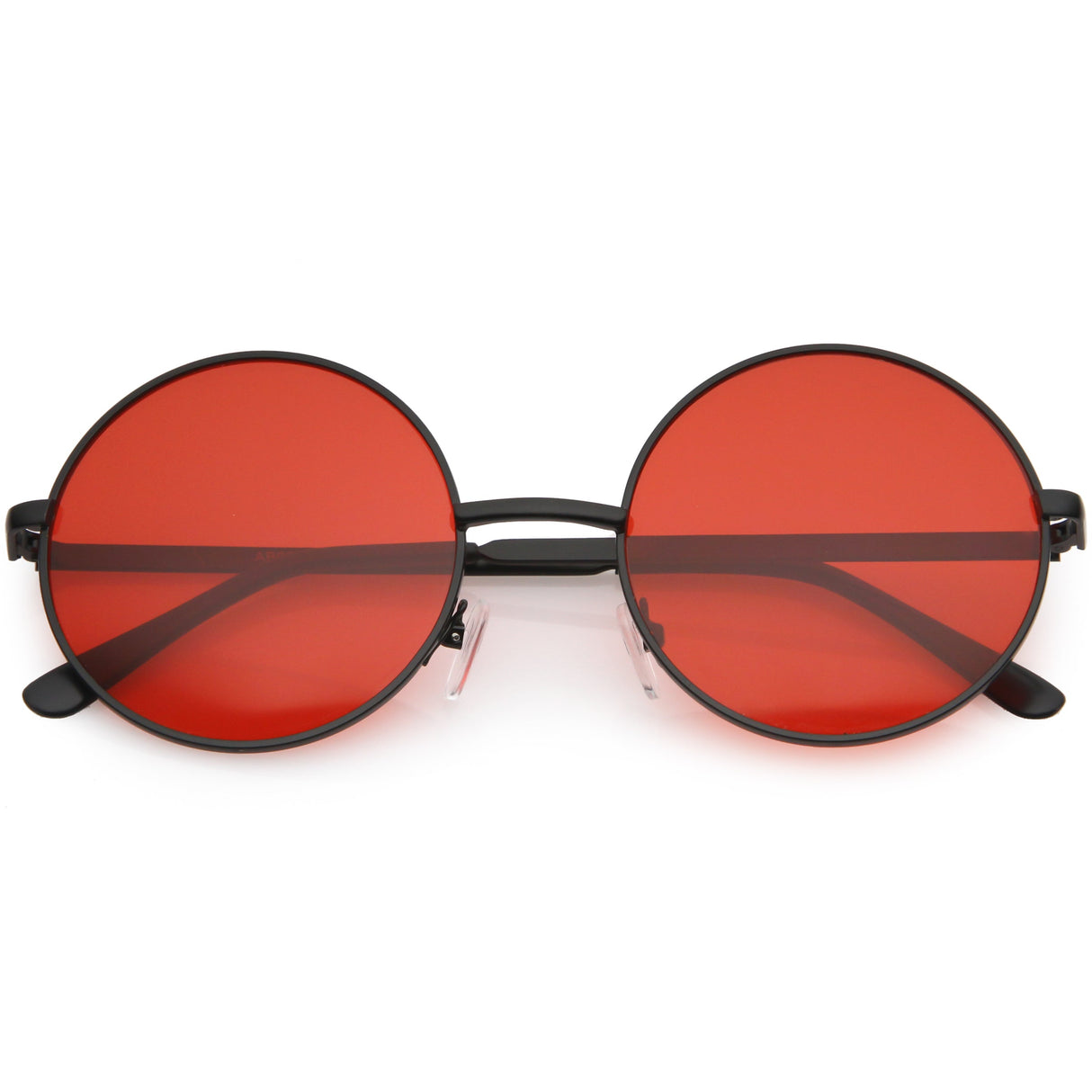Retro Hippie Round Color Tone Metal Sunglasses 9892 from zeroUV