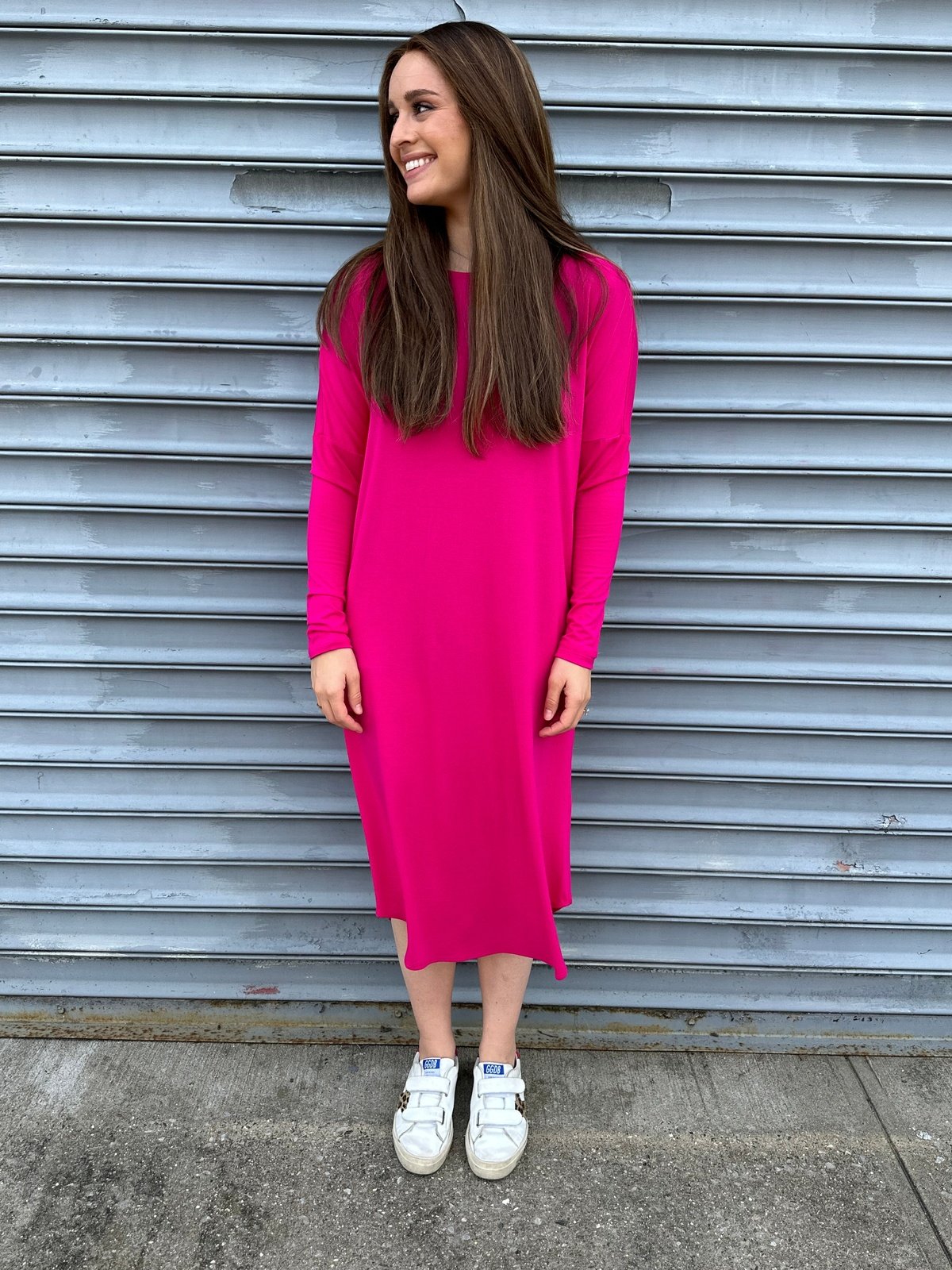 Basic T- Dress From Drama NYC Plus