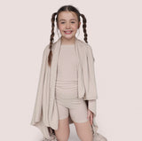 TOTALLY TAN RIB DREAM SHORT SET from DREAM BIG LITTLE CO