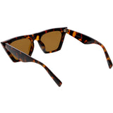 Women's Retro Oversize Wide Pointed Cat Eye Sunglasses C921 from zeroUV