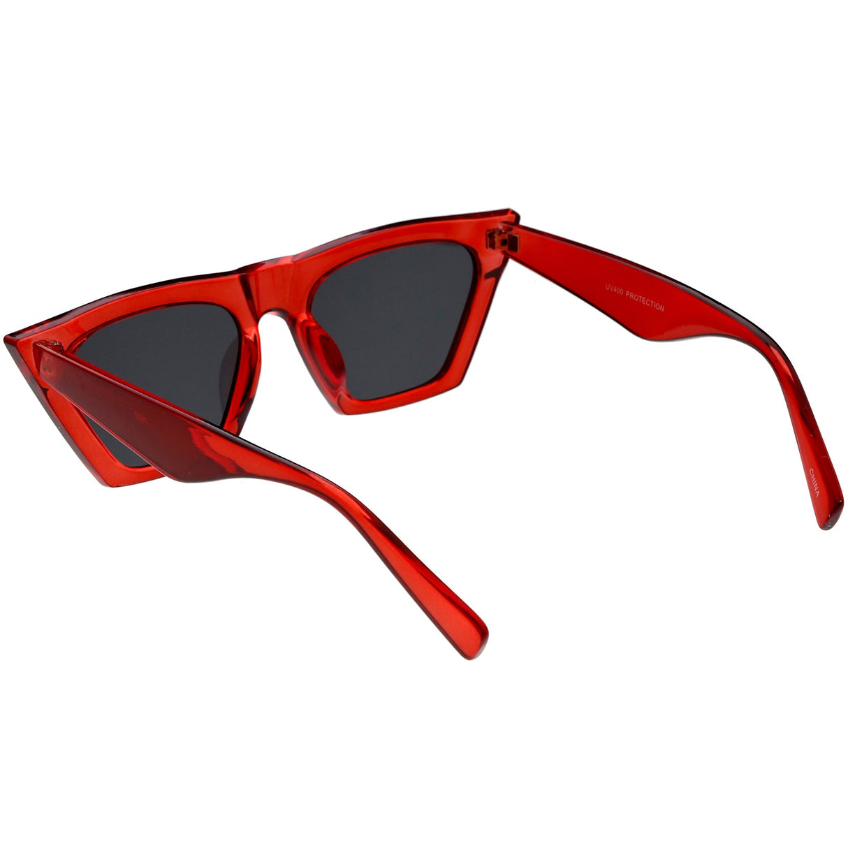 Women's Retro Oversize Wide Pointed Cat Eye Sunglasses C921 from zeroUV