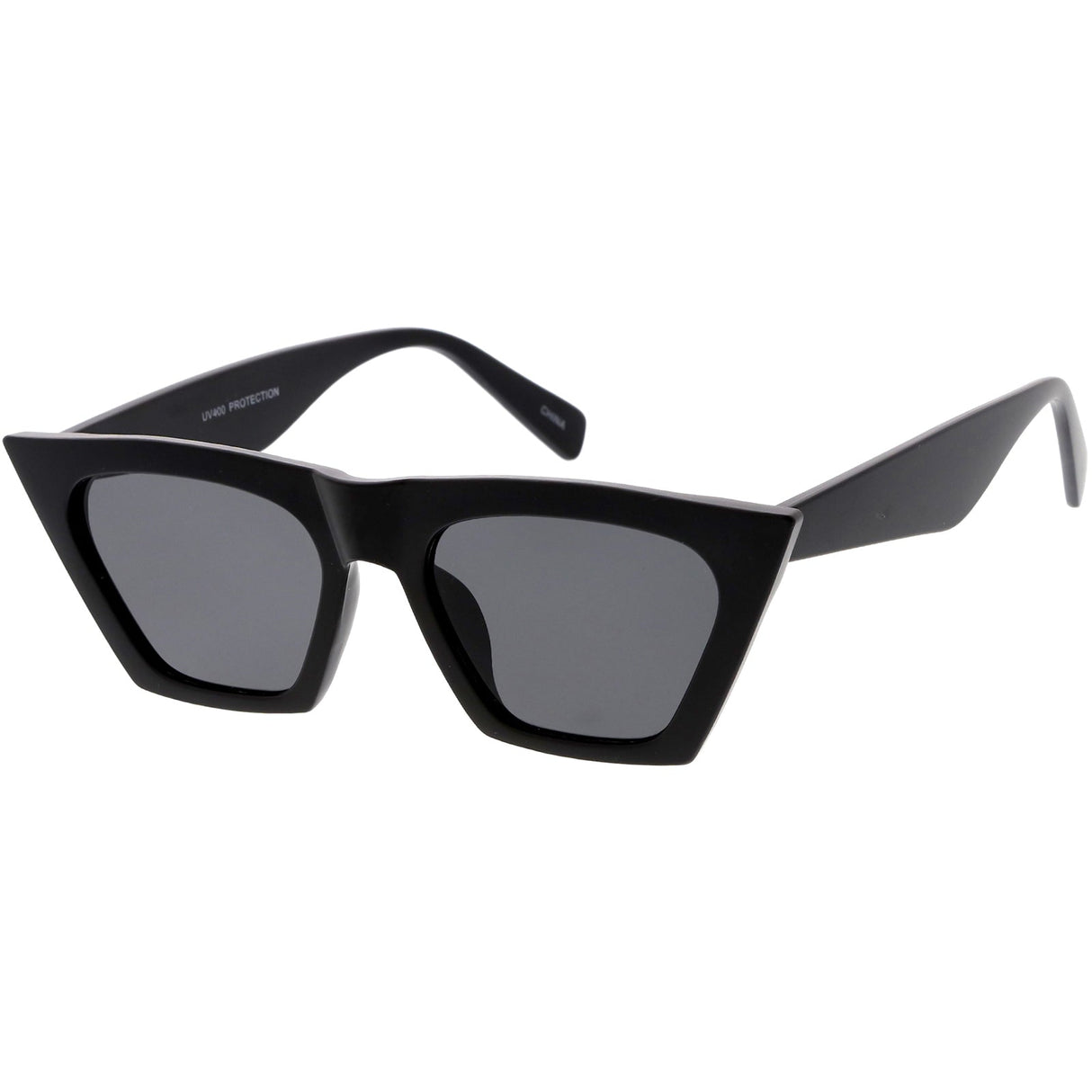 Women's Retro Oversize Wide Pointed Cat Eye Sunglasses C921 from zeroUV