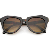Women's Oversize Geometric Round Cat Eye Sunglasses C938 from zeroUV