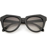 Women's Oversize Geometric Round Cat Eye Sunglasses C938 from zeroUV