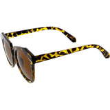 Women's Oversize Geometric Round Cat Eye Sunglasses C938 from zeroUV