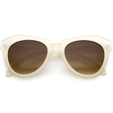 Women's Oversize Geometric Round Cat Eye Sunglasses C938 from zeroUV