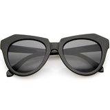 Women's Oversize Geometric Round Cat Eye Sunglasses C938 from zeroUV