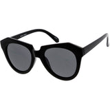 Women's Oversize Geometric Round Cat Eye Sunglasses C938 from zeroUV