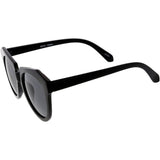 Women's Oversize Geometric Round Cat Eye Sunglasses C938 from zeroUV